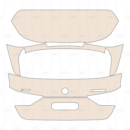 Pre-Cut PPF BMW 1 Series 5-door Sports Hatch M135i 2022