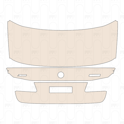 Pre-Cut PPF BMW 5 Series Sedan Extended Wheelbase Luxury 2023
