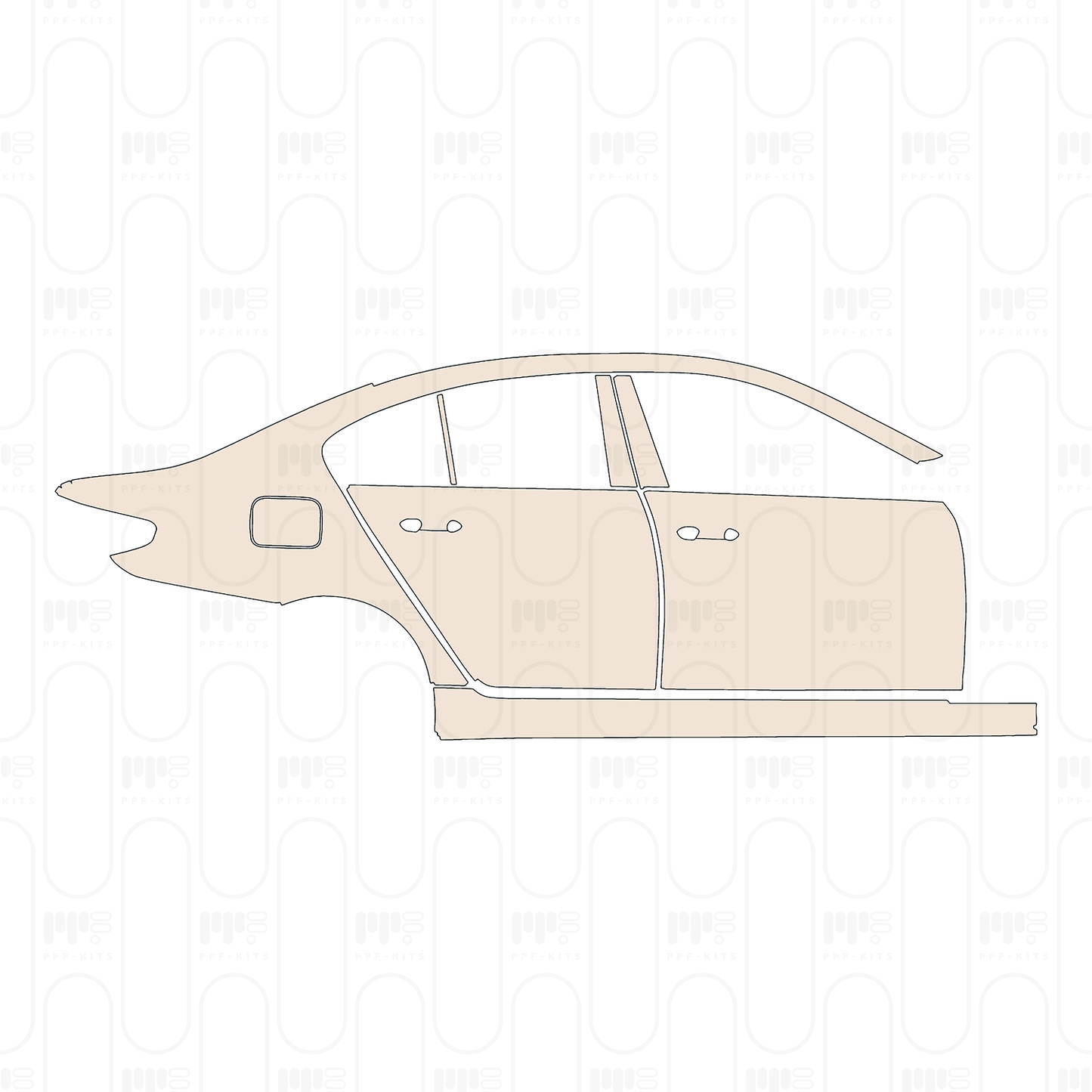 Pre-Cut PPF BMW 5 Series Sedan M5 2020