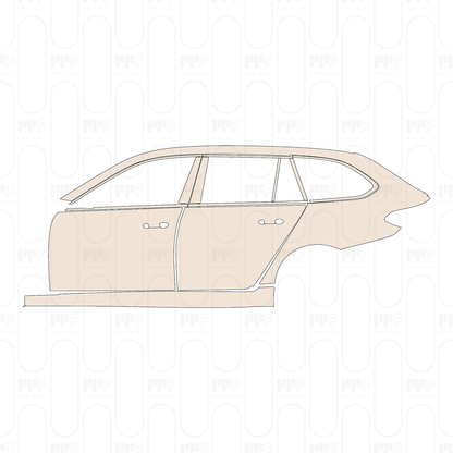 Pre-Cut PPF BMW 5 Series Touring M Sport 2023