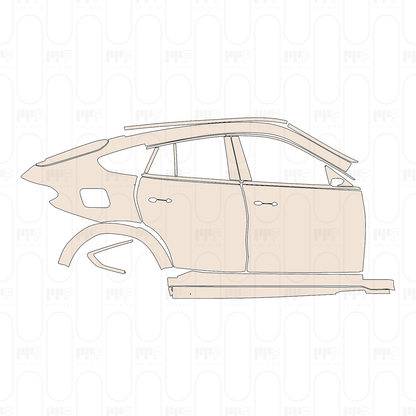 Pre-Cut PPF BMW X6 M50i 2022
