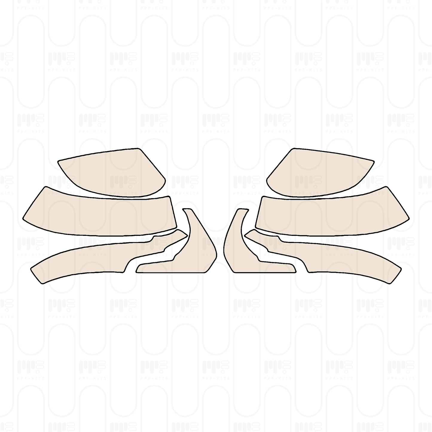 Pre-Cut PPF BMW X6 Base 2022