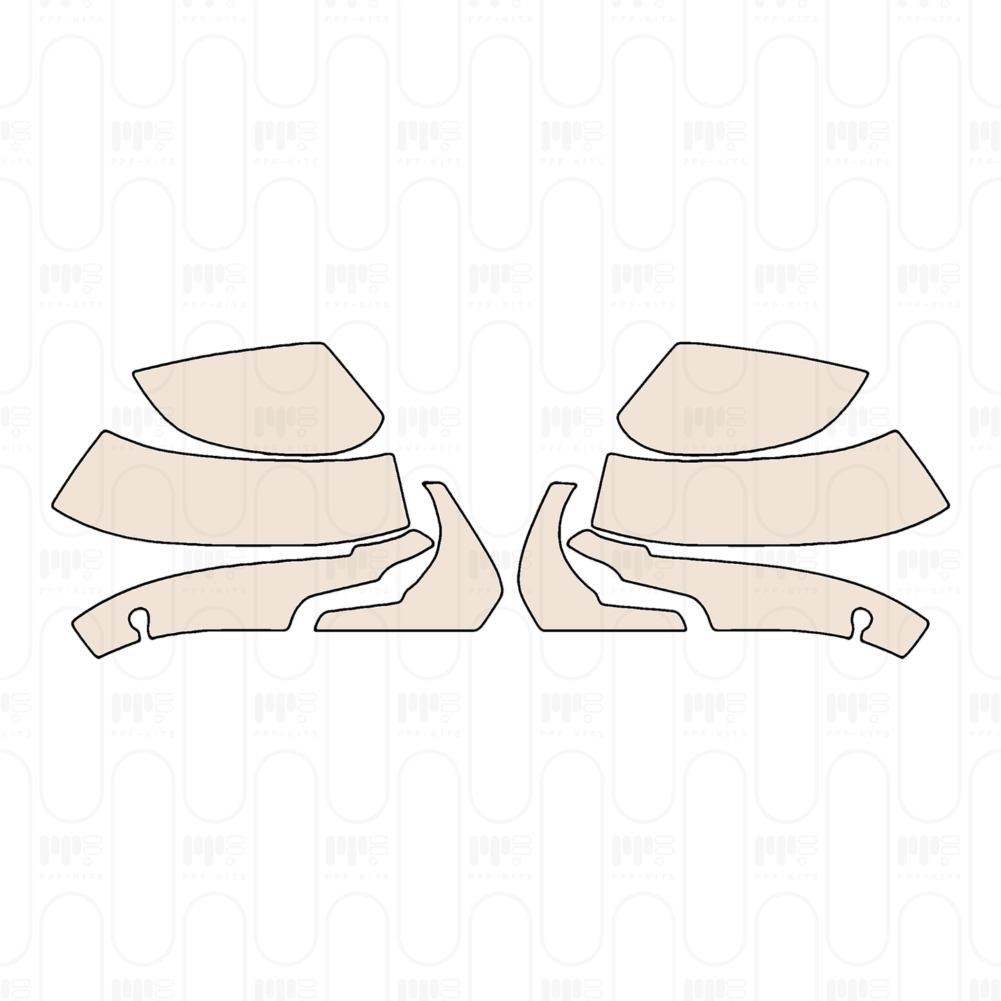 Pre-Cut PPF BMW X6 Base 2022