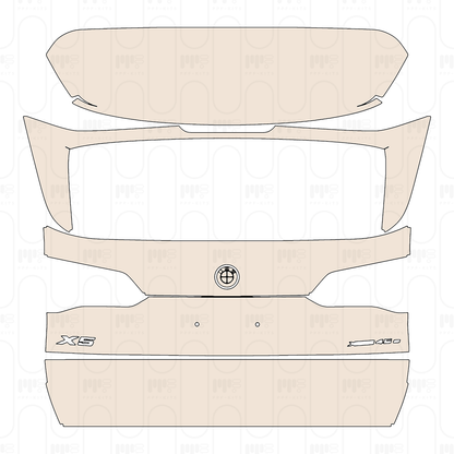 Pre-Cut PPF BMW X5 Standard Wheelbase xLine 2022