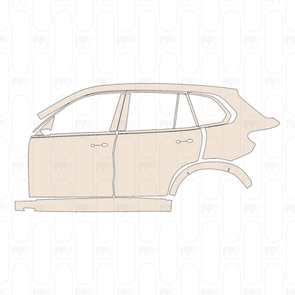 Pre-Cut PPF BMW X5 M 2022