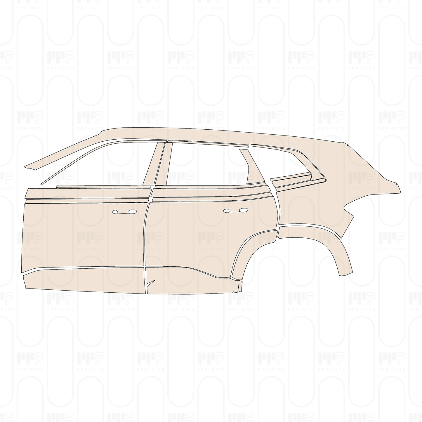 Pre-Cut PPF BMW XM 2023