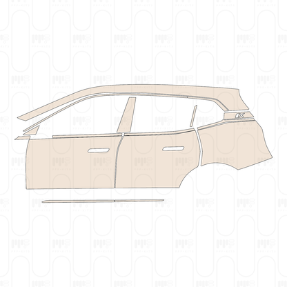 Pre-Cut PPF BMW iX Shadowline 2022