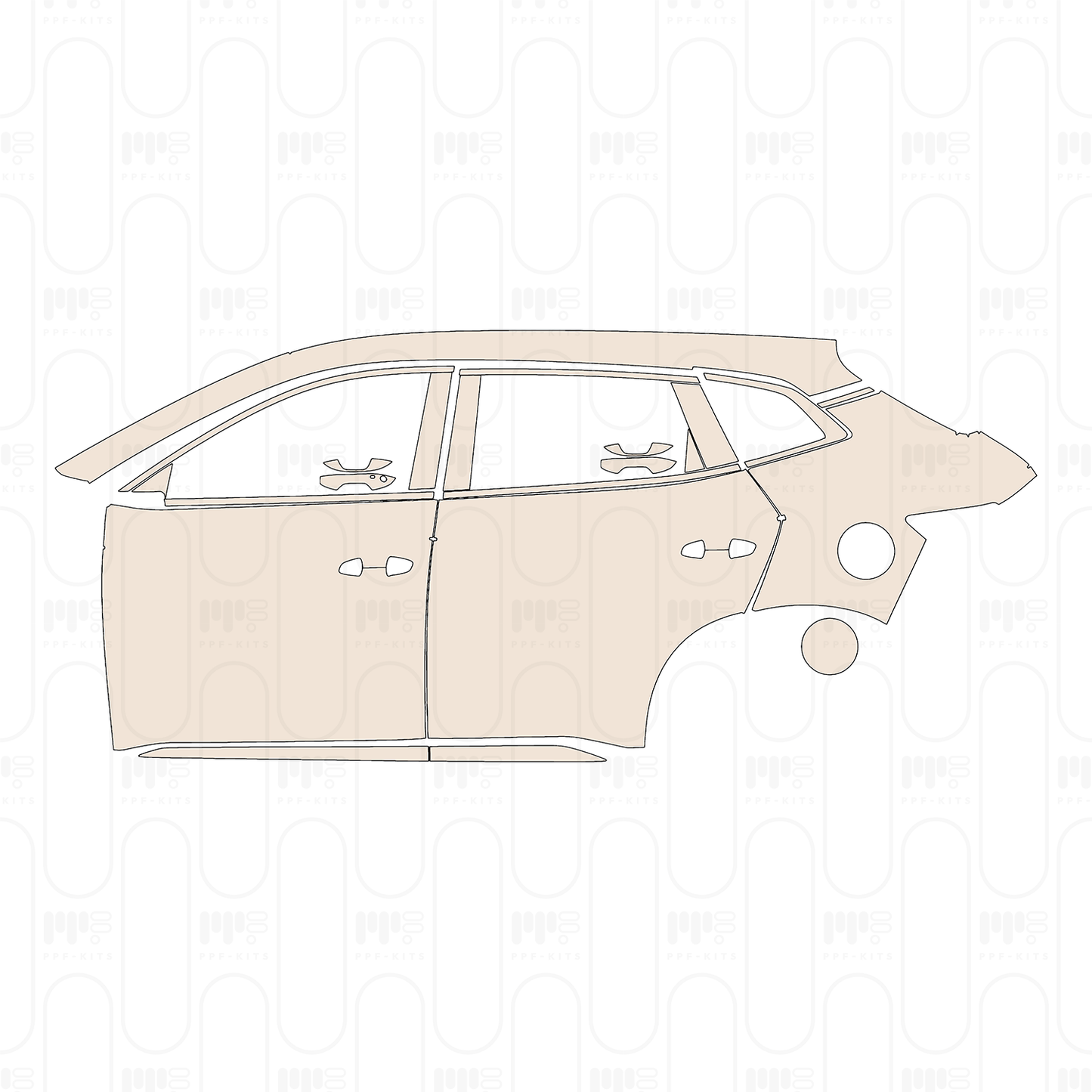 Pre-Cut PPF BYD Song Plus DM-i 2022