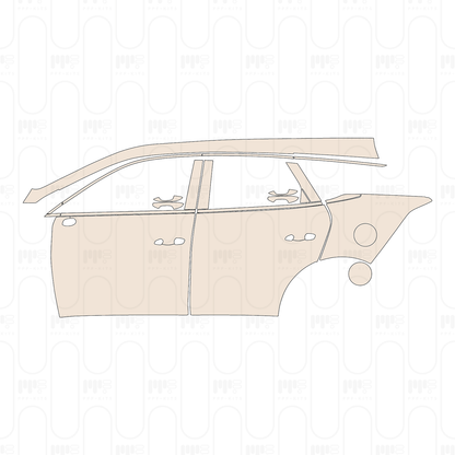 Pre-Cut PPF BYD Tang New Energy (CN) DM-i 2022
