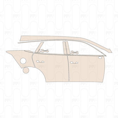 Pre-Cut PPF BYD Tang New Energy (CN) DM-i 2022