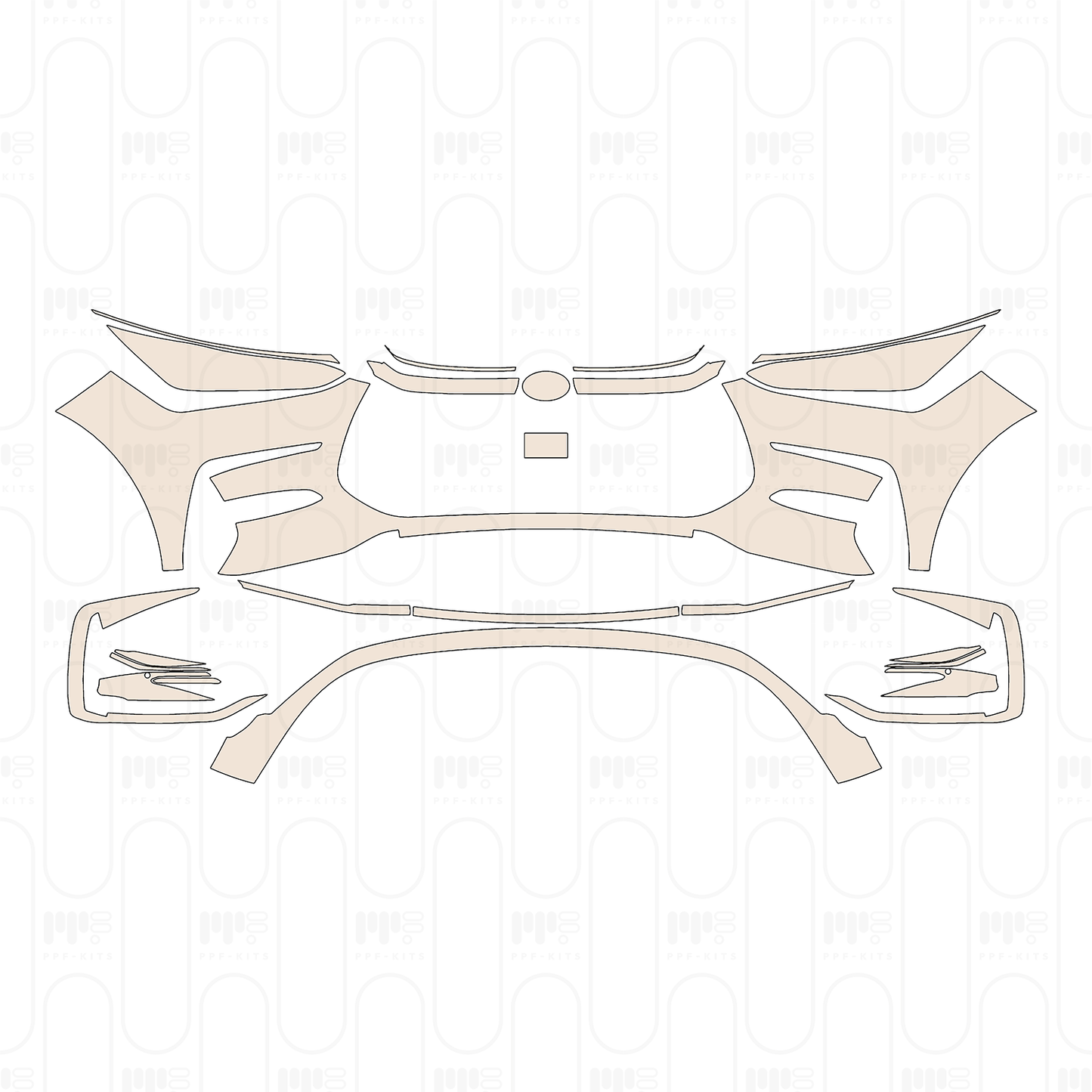 Pre-Cut PPF BYD Tang New Energy (CN) DM-i 2022