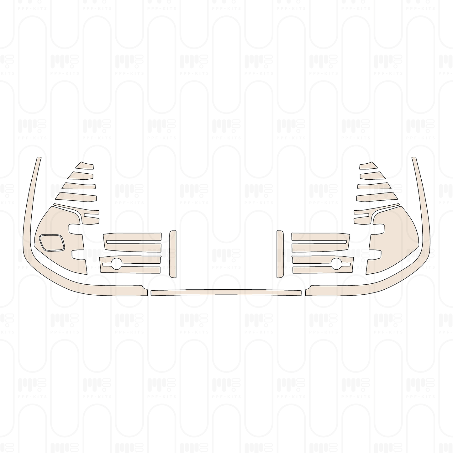 Pre-Cut PPF BYD Tang New Energy (CN) DM-i 2022