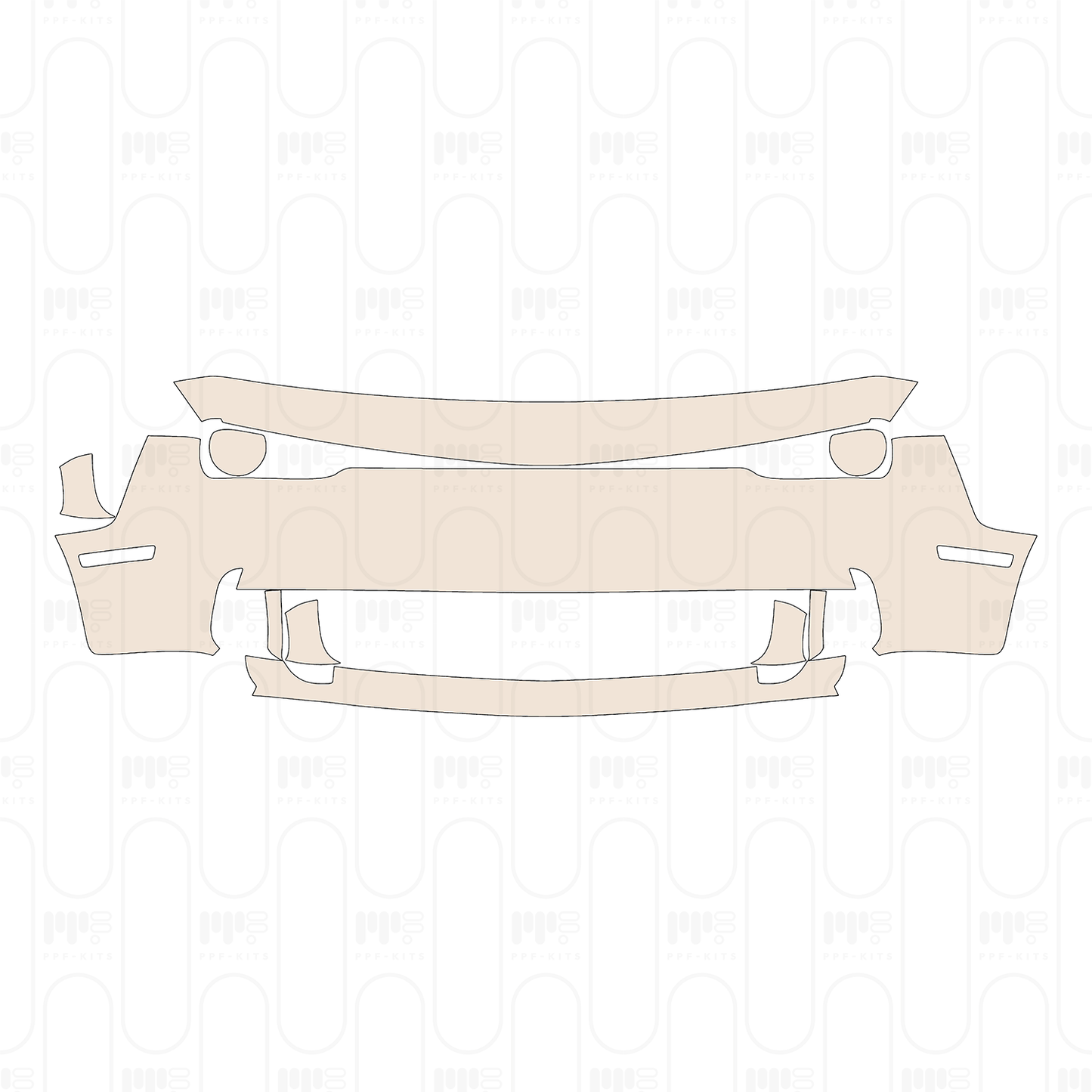 Pre-Cut PPF Dodge Challenger Widebody SRT Demon 170 2023