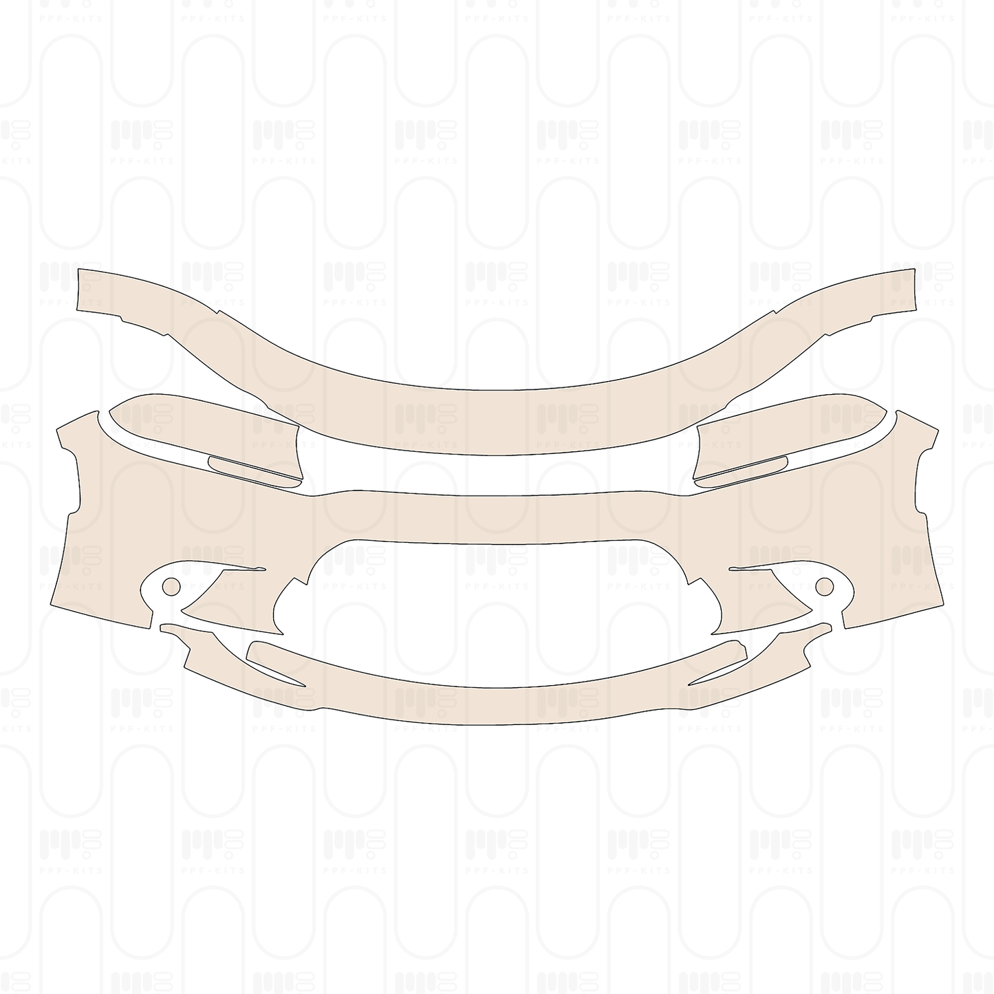 Pre-Cut PPF Dodge Charger Standard body GT 2022