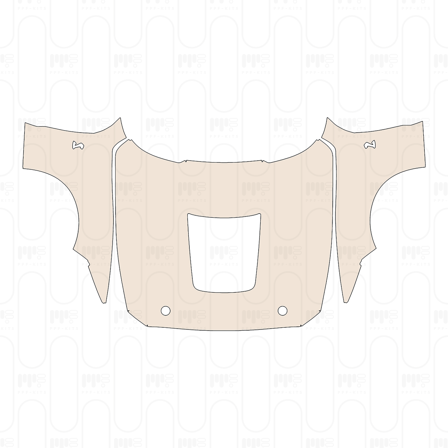 Pre-Cut PPF Ford Mustang Fastback ShelbyGT500 2022