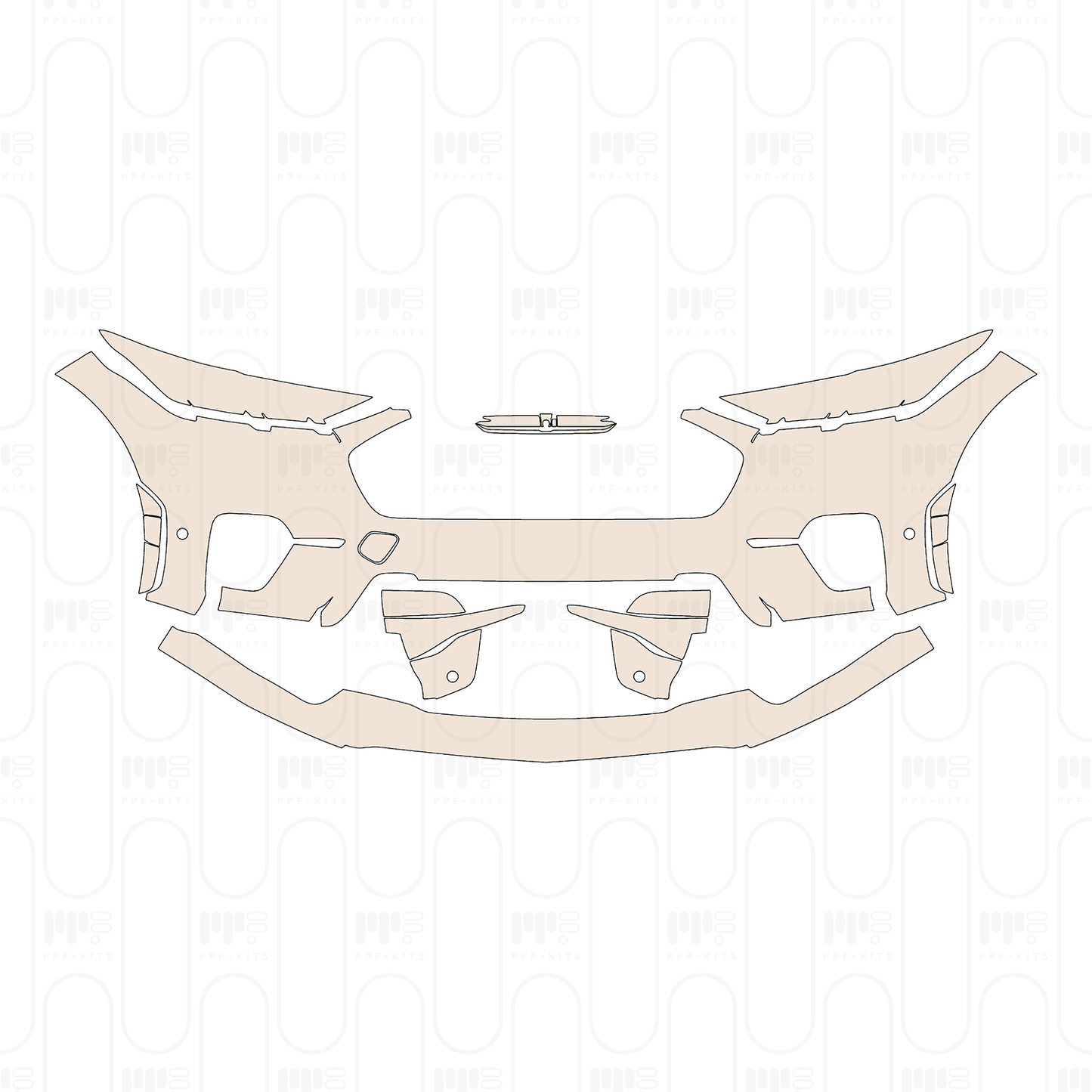 Pre-Cut PPF Ford Mach-E GT 2022