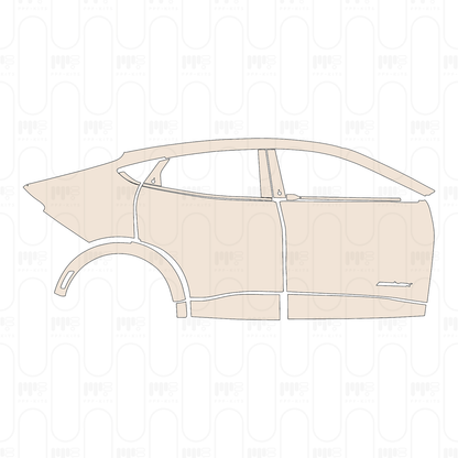 Pre-Cut PPF Ford Mach-E GT 2022