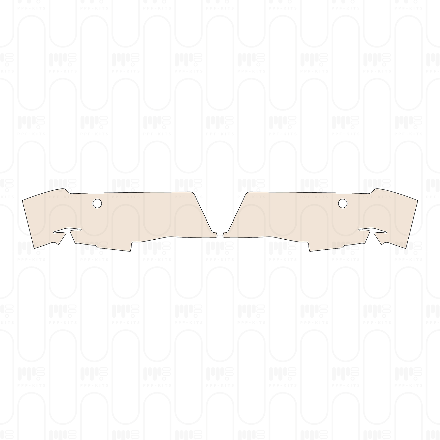 Pre-Cut PPF Ford F-150 SuperCrew XLT 2022