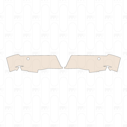 Pre-Cut PPF Ford F-150 SuperCrew XLT 2022