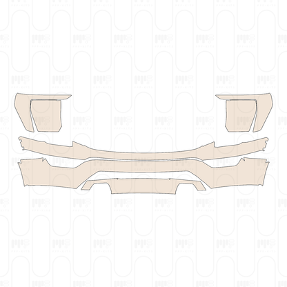 Pre-Cut PPF Ford F-150 SuperCrew Lariat 2022