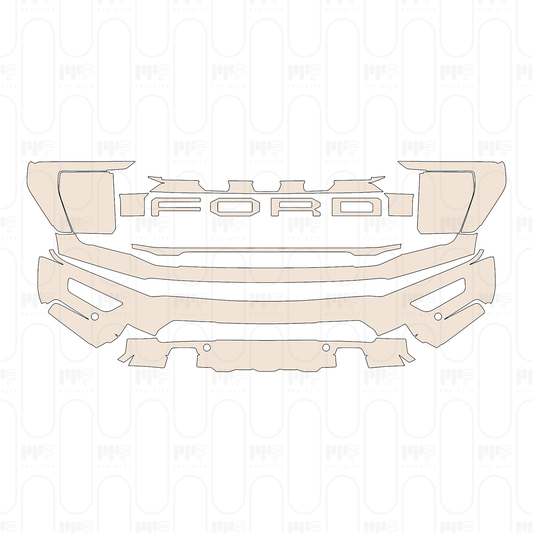 Pre-Cut PPF Ford F-150 Raptor SuperCrew 2022