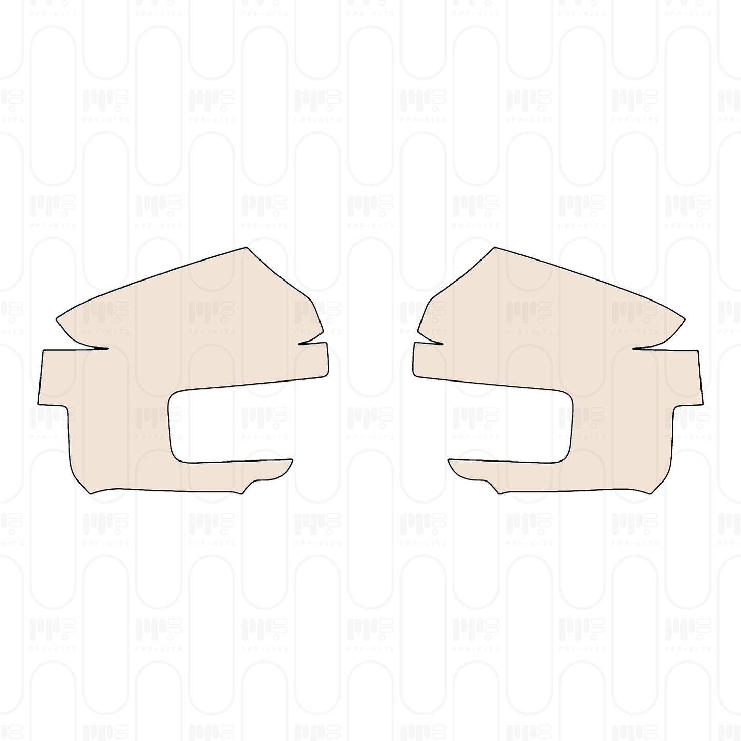 Pre-Cut PPF Ford F-150 Raptor SuperCrew 2022