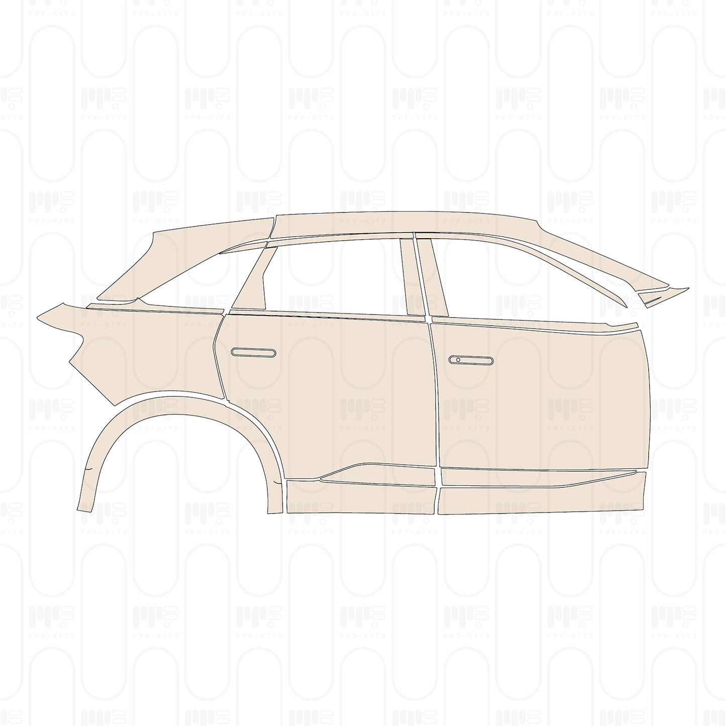 Pre-Cut PPF Hyundai Nexo Limited 2022