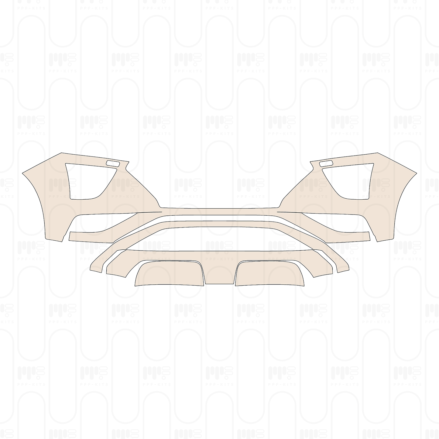 Pre-Cut PPF Hyundai Creta (BR) 2022