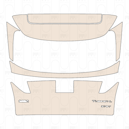 Pre-Cut PPF Hyundai Tucson L (CN) Base 2022