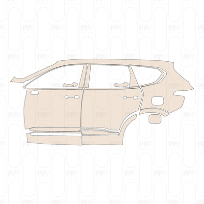 Pre-Cut PPF Hyundai Santa Fe (US) 2022