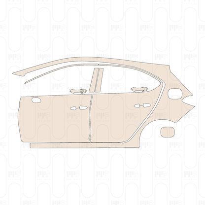 Pre-Cut PPF Honda City (TH) Hatchback RS 2022