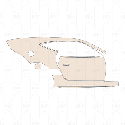 Pre-Cut PPF Jaguar F-Type Base Coupe 2023