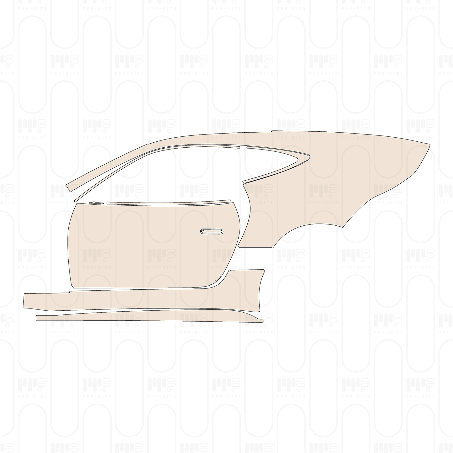 Pre-Cut PPF Jaguar F-Type R Coupe 2023