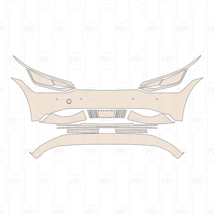 Pre-Cut PPF KIA EV6 (US) Wind 2022