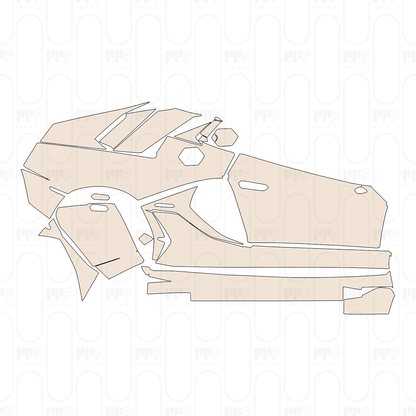 Pre-Cut PPF Lamborghini Aventador SVJ Roadster 2022