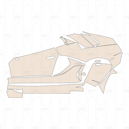 Pre-Cut PPF Lamborghini Aventador SVJ Roadster 2022