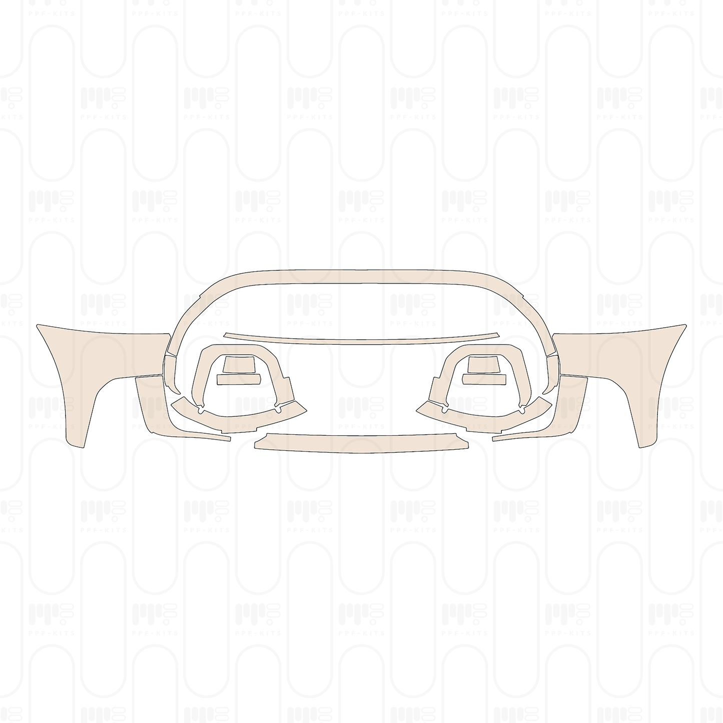 Pre-Cut PPF MINI Hardtop 4 Door Cooper S Sport 2022