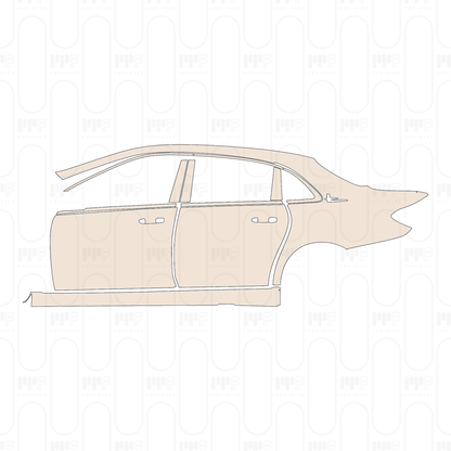 Pre-Cut PPF Mercedes-Benz E Class Sedan Luxury Extended Wheelbase 2022