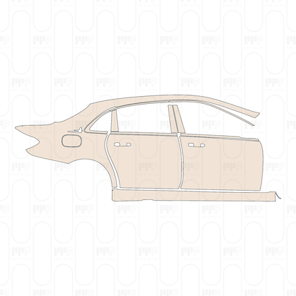 Pre-Cut PPF Mercedes-Benz E Class Sedan Luxury Extended Wheelbase 2022