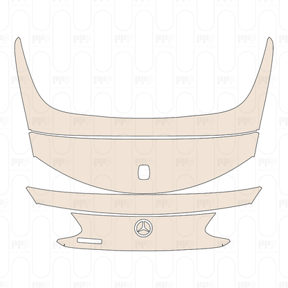 Pre-Cut PPF Mercedes-Benz C Class Cabriolet Base 2022