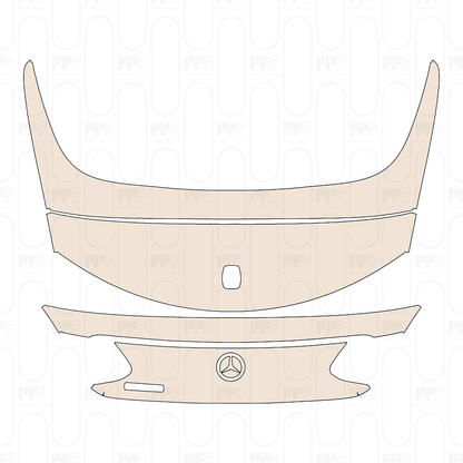 Pre-Cut PPF Mercedes-Benz C Class Cabriolet Base 2022