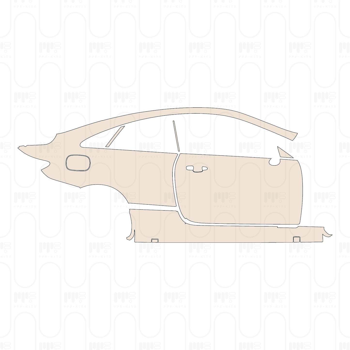 Pre-Cut PPF Mercedes-Benz E Class Coupe Base 2022