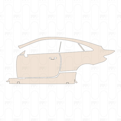 Pre-Cut PPF Mercedes-Benz E Class Coupe Base 2022