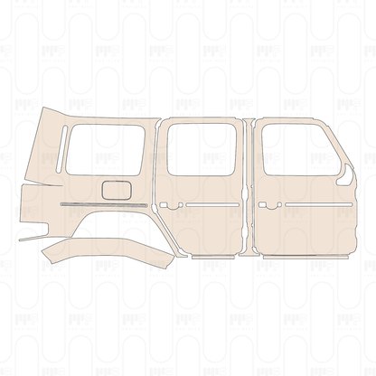 Pre-Cut PPF Mercedes-Benz G Class G350 2022