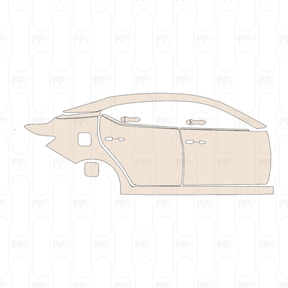 Pre-Cut PPF Nissan Sentra (US) S 2022