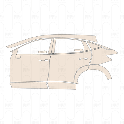 Pre-Cut PPF Nissan Ariya (US) Evolve+ 2023