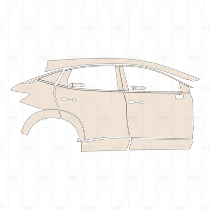 Pre-Cut PPF Nissan Ariya (US) Evolve+ 2023