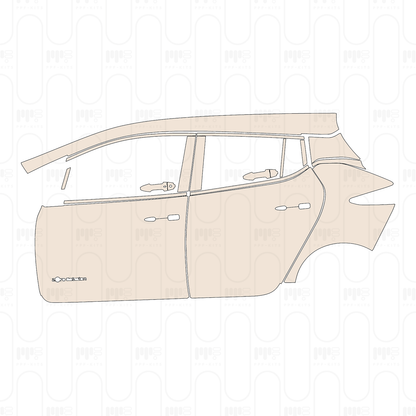 Pre-Cut PPF Nissan Leaf (US) S 2022