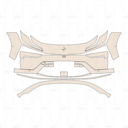Pre-Cut PPF Polestar 4 2023