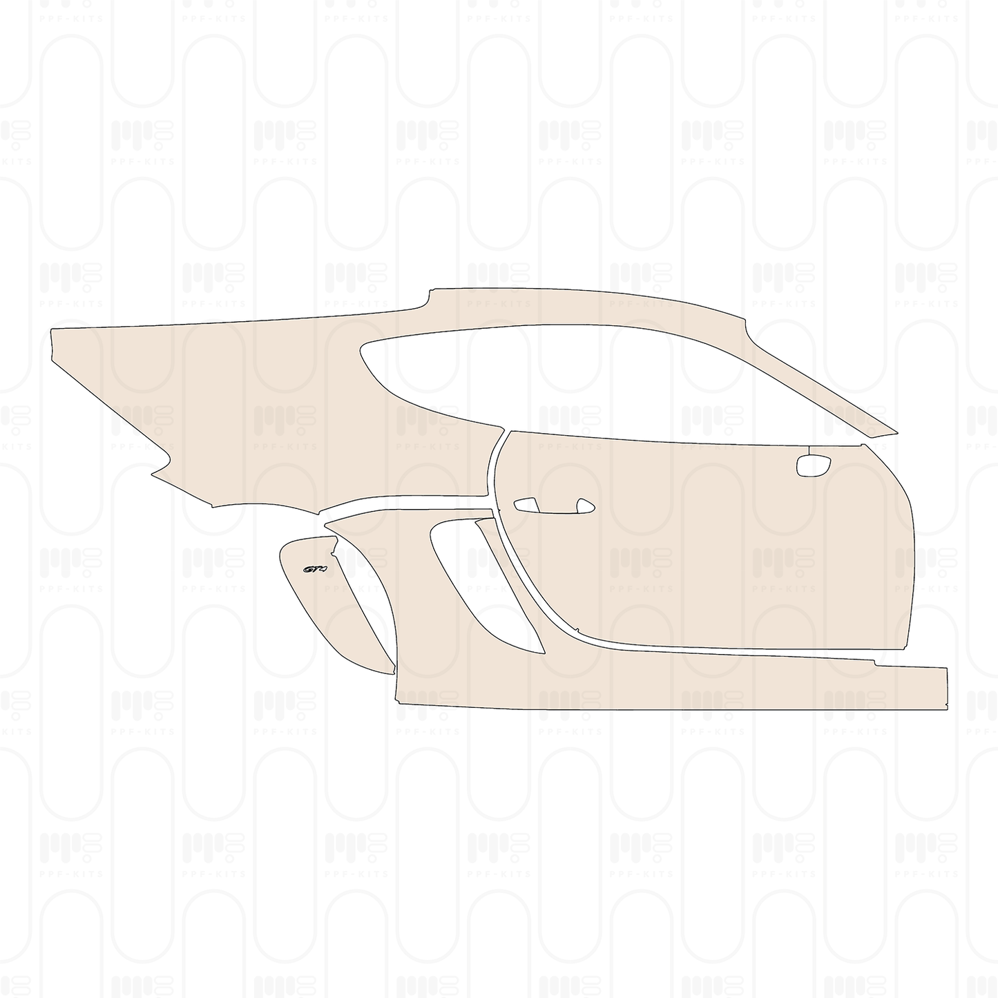Pre-Cut PPF Porsche 718 Cayman GT4 2023